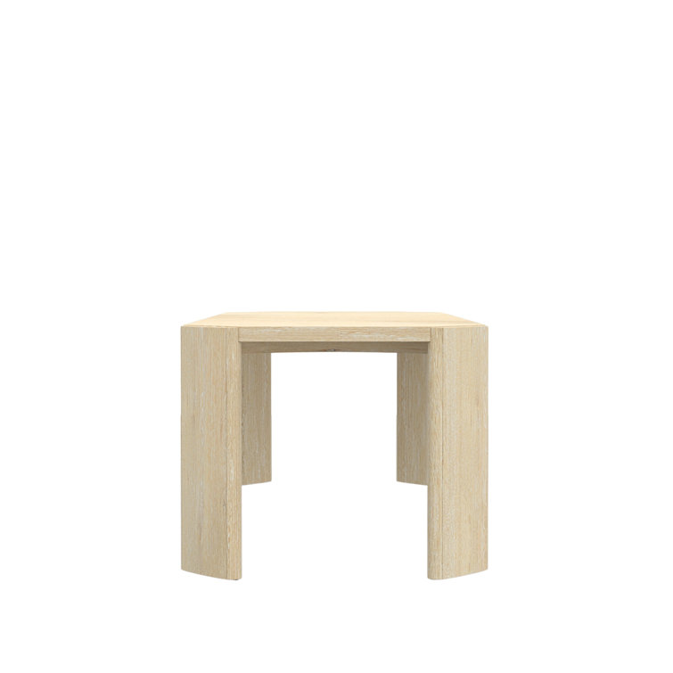 Driftwood Brown Extendable Rectangular Wood Dining Table