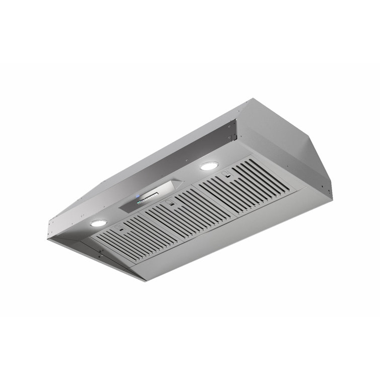 Stainless Steel 36" Insert Hood with LED Lighting