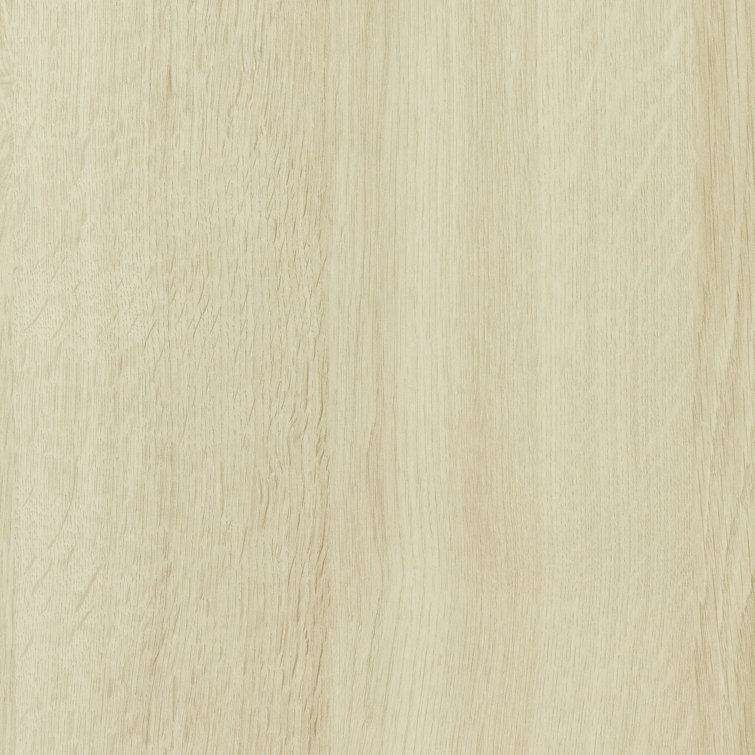Bleached Oak Tall 5-Drawer Dresser with Metal Handles