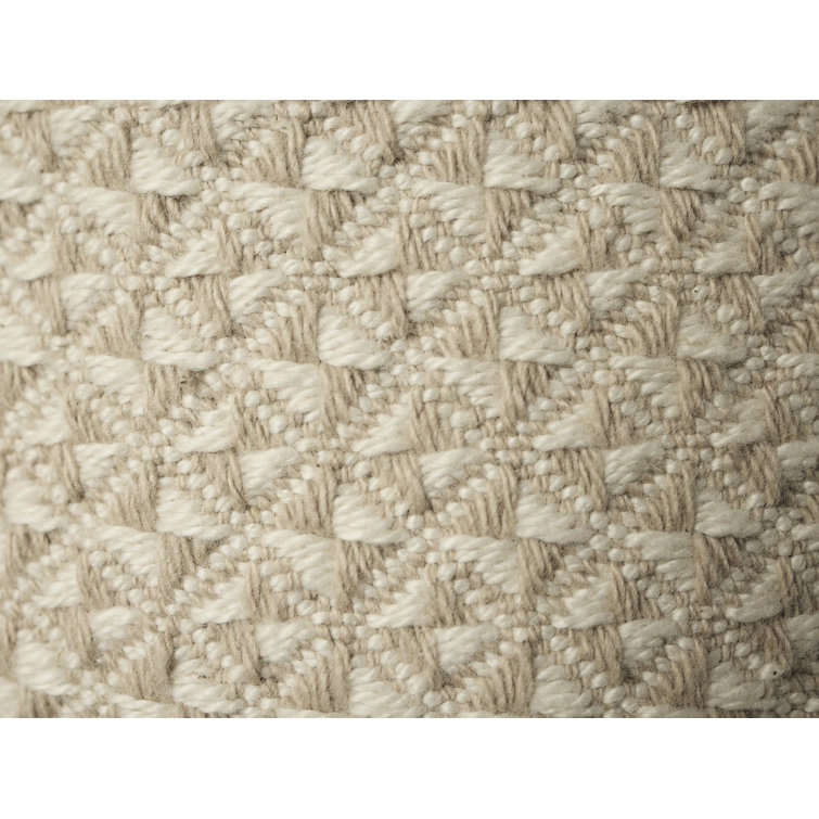 Organic Cotton Euro Sham in Undyed Oyster
