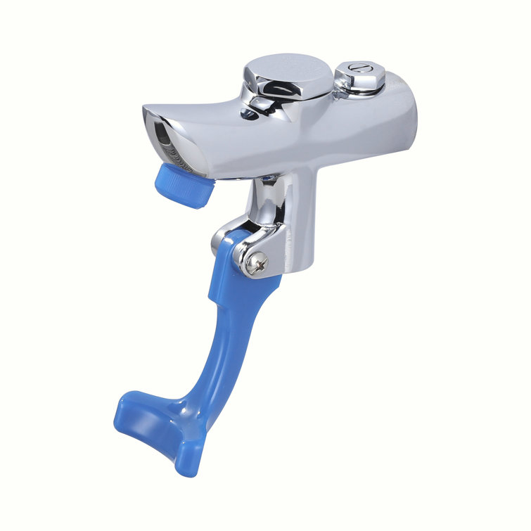 Chrome Wall Mounted Single Handle Pot Filler Faucet