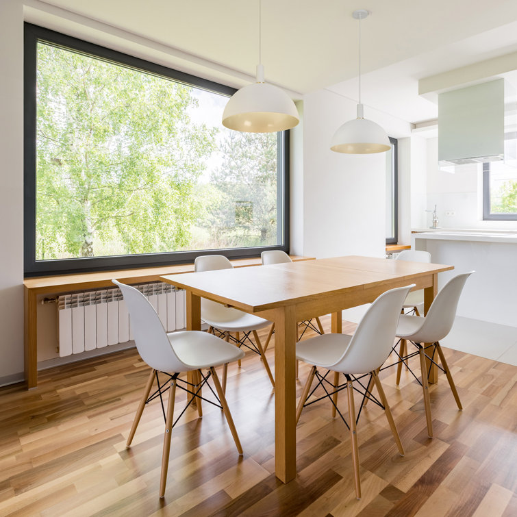 White Aluminum Bowl Pendant Light with Brushed Nickel Accents