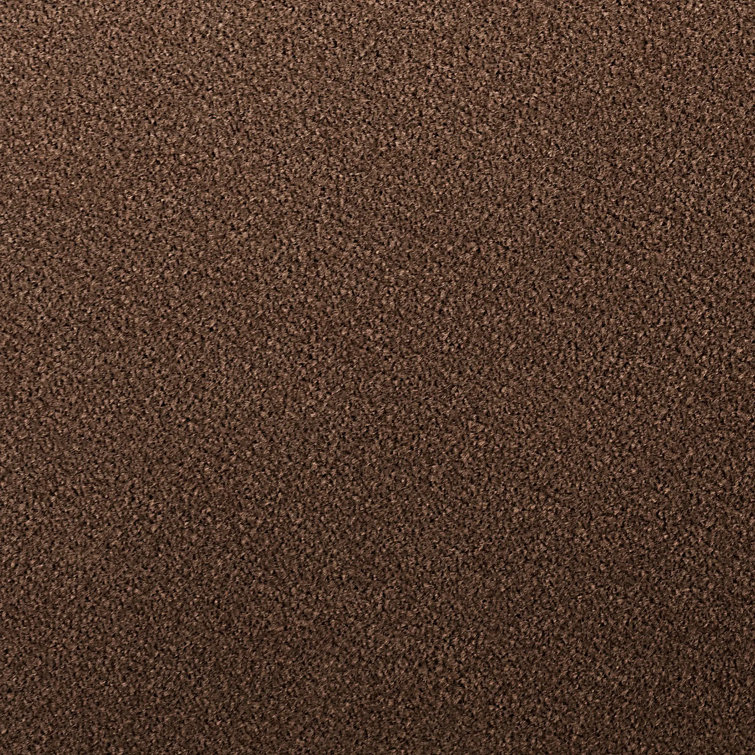Cleon 96" Coffee Velvet Sofa with Generous Arms