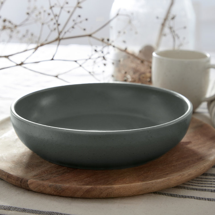 Artichoke Green Pacifica 5-Piece Stoneware Dinnerware Set
