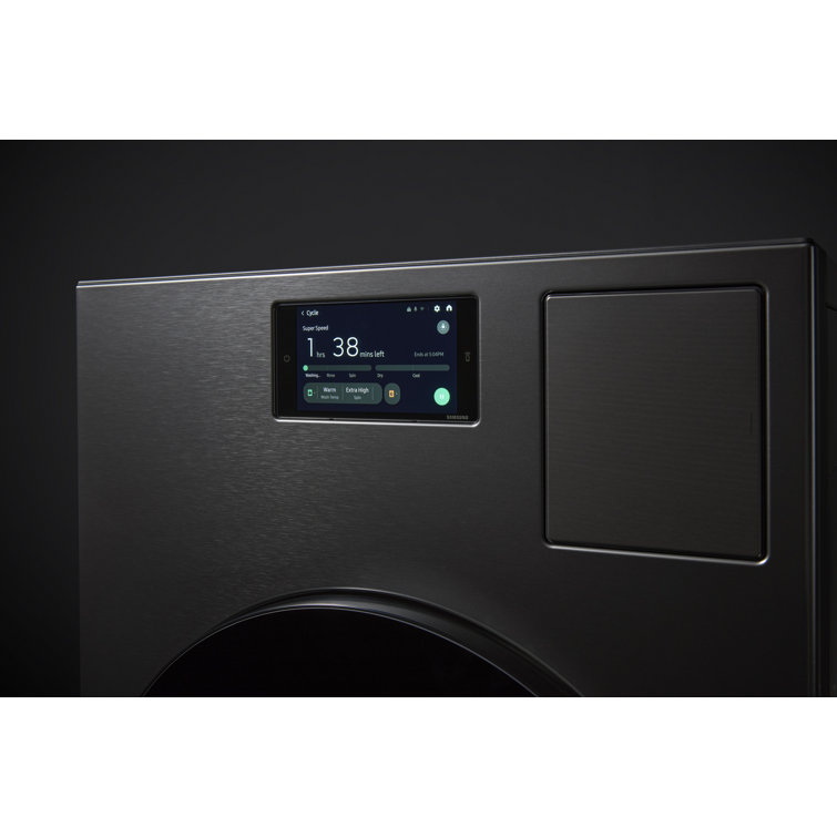 Dark Steel 5.3 cu. ft. Smart Front Load Washer Dryer Combo
