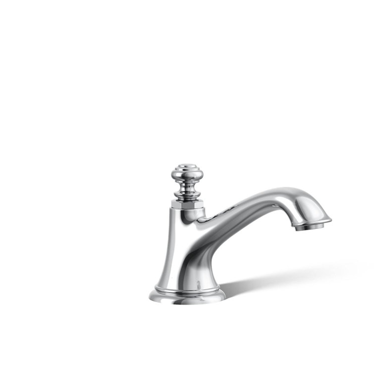 Polished Chrome Brass Bell Bathroom Sink Spout