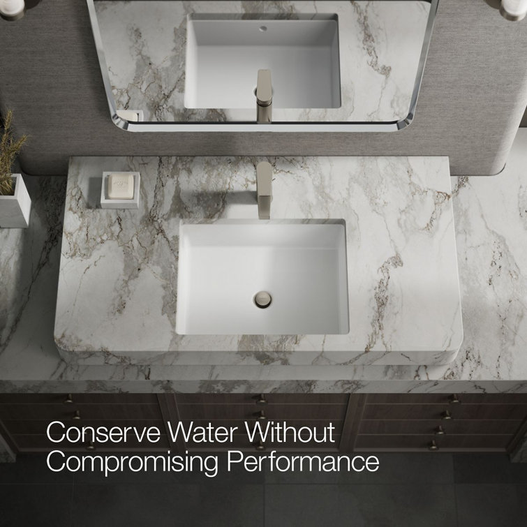 Taut Transitional Single-Handle Low-Arc Faucet in Vibrant Brushed Nickel