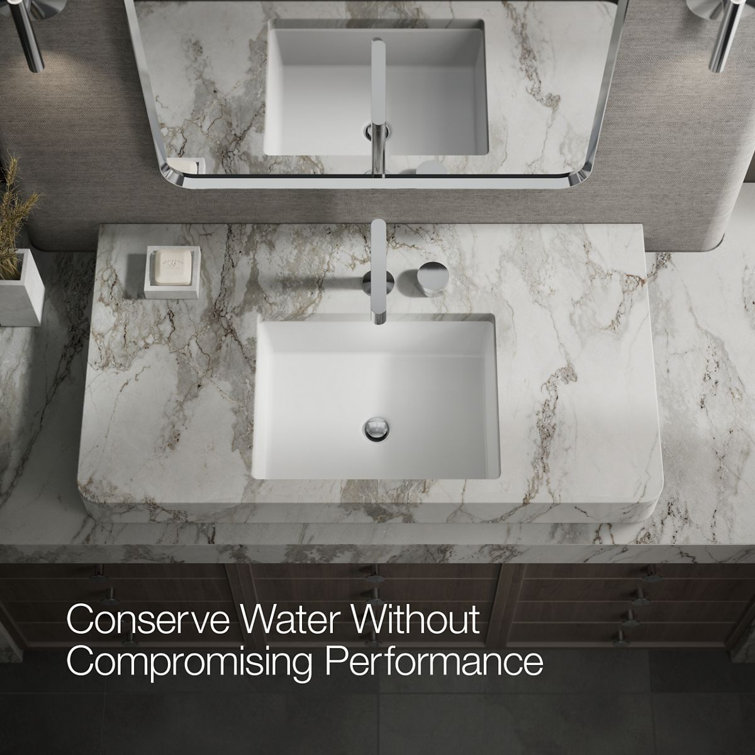 Polished Chrome 2-3/8" Modern Bathroom Sink Rocker Handle