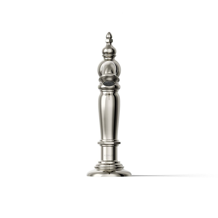 Artifacts Elegant Column 17'' Polished Nickel Bathroom Sink Spout