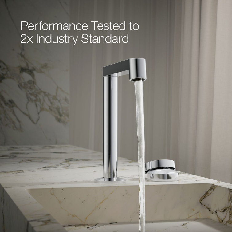 Polished Chrome 2-3/8" Modern Bathroom Sink Rocker Handle