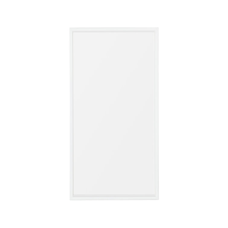 24.4" White Stainless Steel Rectangular Recessed Shower Niche