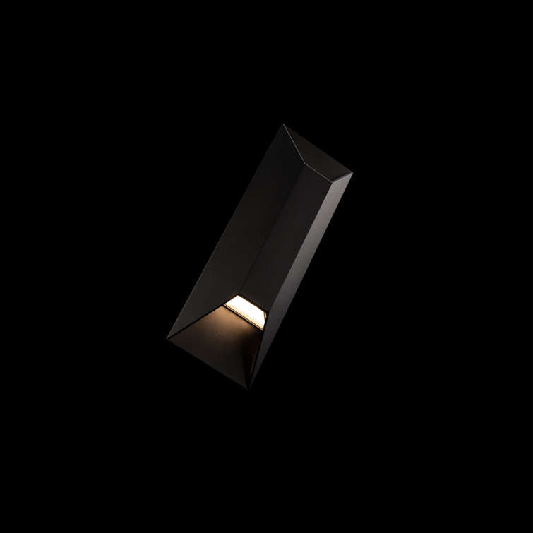Maglev Dimmable Aluminum LED Flush Mount Sconce in Bronze and Black
