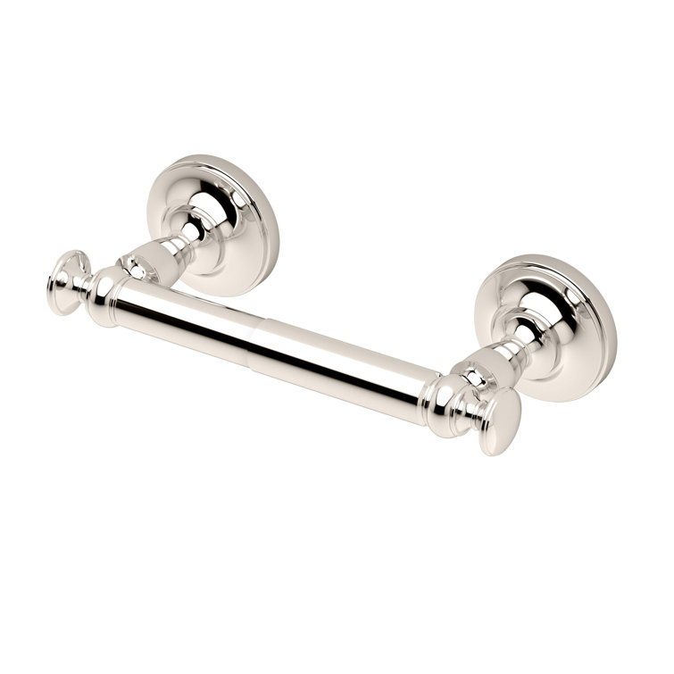 Polished Nickel Wall Mounted Toilet Paper Holder
