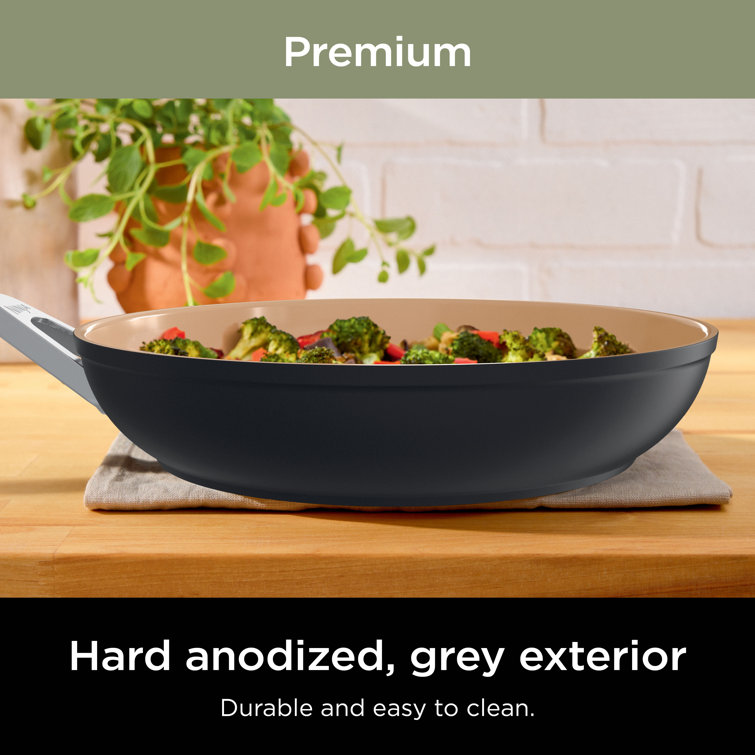 Ninja 9-Piece Black and Copper Ceramic Cookware Set