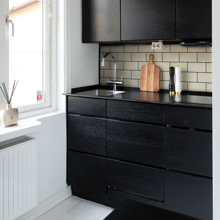 Ivory 3'' x 6'' Glass Peel and Stick Subway Tile