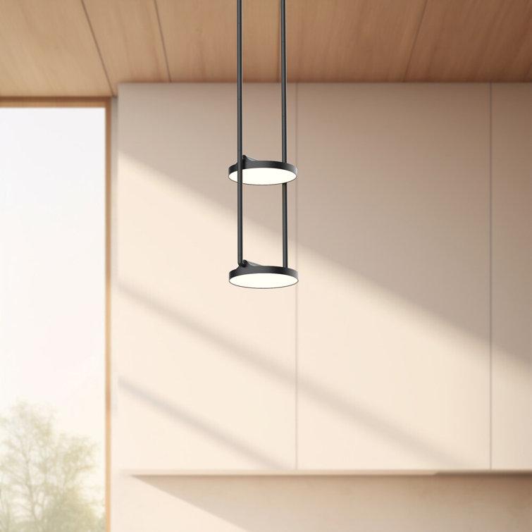 Novel Black Aluminum LED Pendant Light
