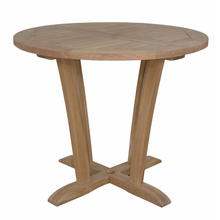 Descanso 35'' Round Teak Bistro Table