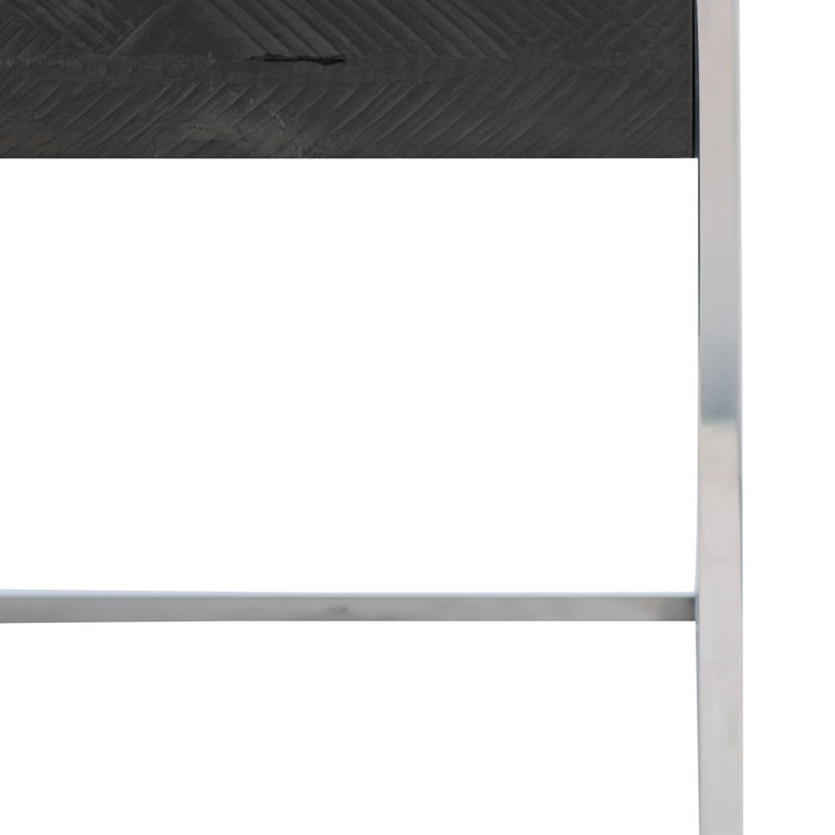 Loft 52'' Black Rectangular Coffee Table with Storage