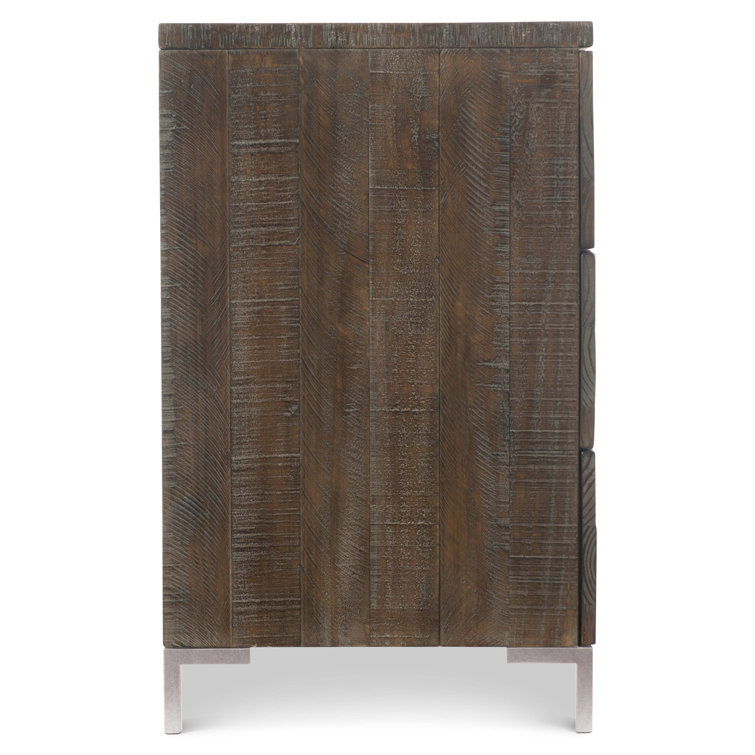 Haines Transitional Double Dresser with 6 Drawers in Sable Brown