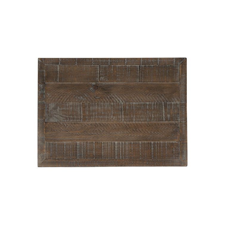 Logan Square Sable Brown Distressed Pine 3-Drawer Nightstand