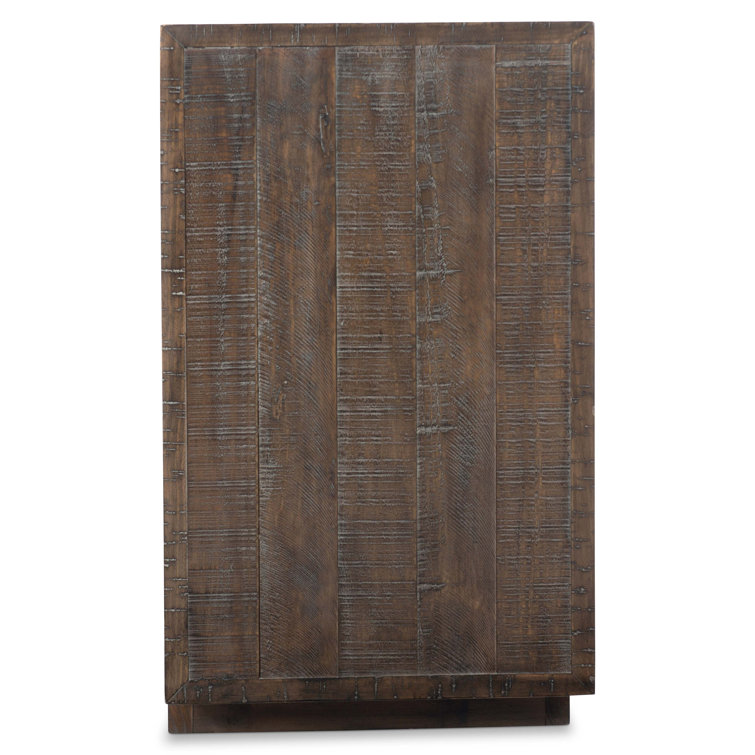 Payson Transitional 64'' Brown Solid Pine Sideboard