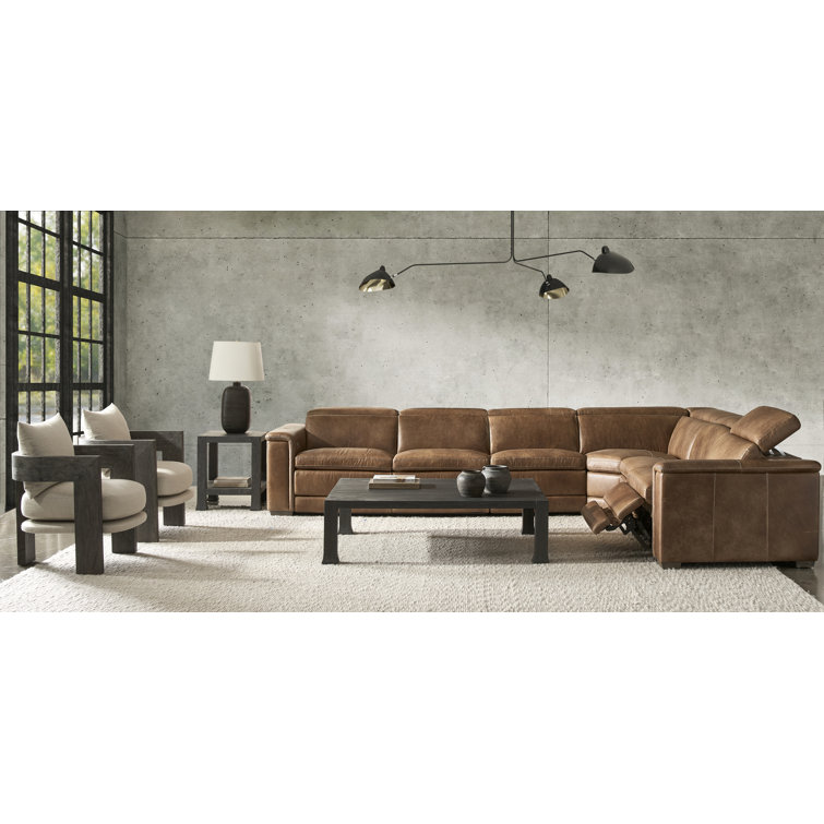 Transitional Berkely Black Rectangular End Table in Carbonized Suar Wood