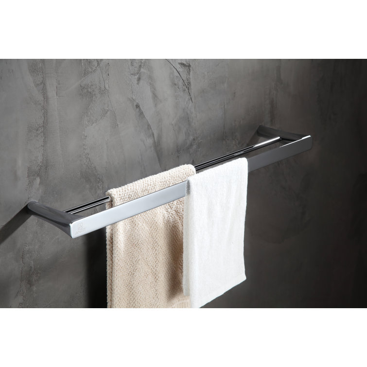 Chrome 3-Piece Wall Mounted Bathroom Accessory Set