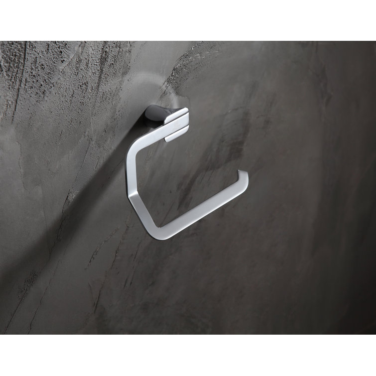 Chrome 3-Piece Wall Mounted Bathroom Accessory Set