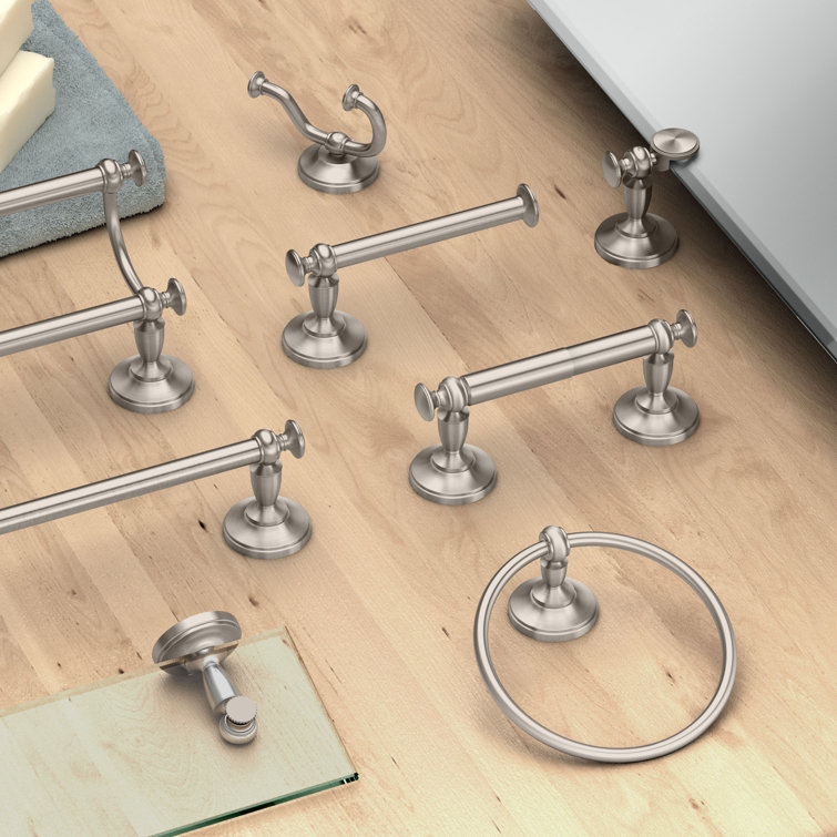 Satin Nickel Stainless Steel Wall Mounted Toilet Paper Holder
