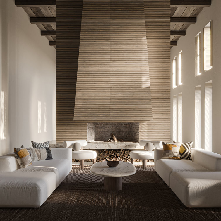 Almond Brown Large Format Matte Porcelain Tile