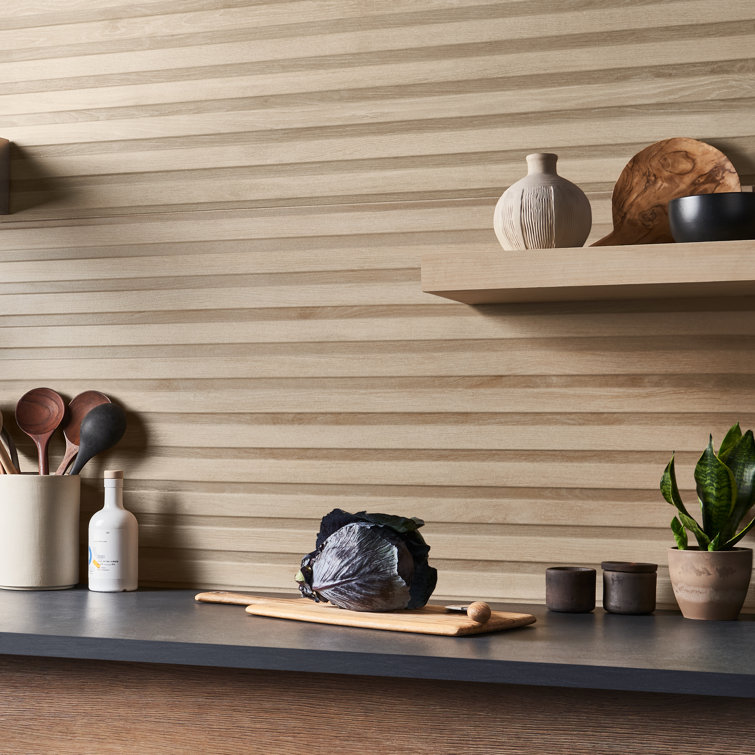 Almond Brown Large Format Matte Porcelain Tile