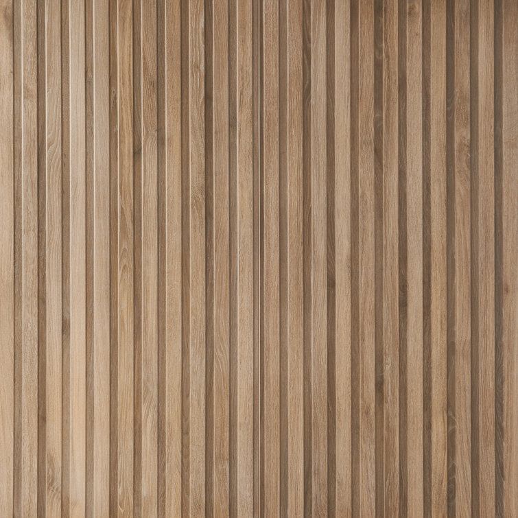 Brookline Ribbon Tan Brown Matte Porcelain Large Format Tile