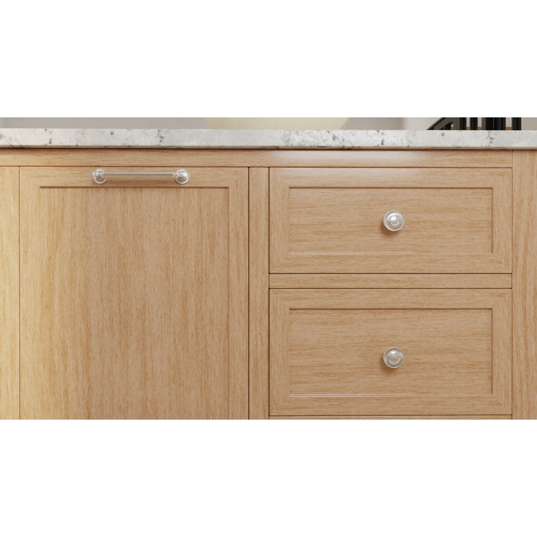 Minted 6" Satin Nickel Cylindrical Bar Pull