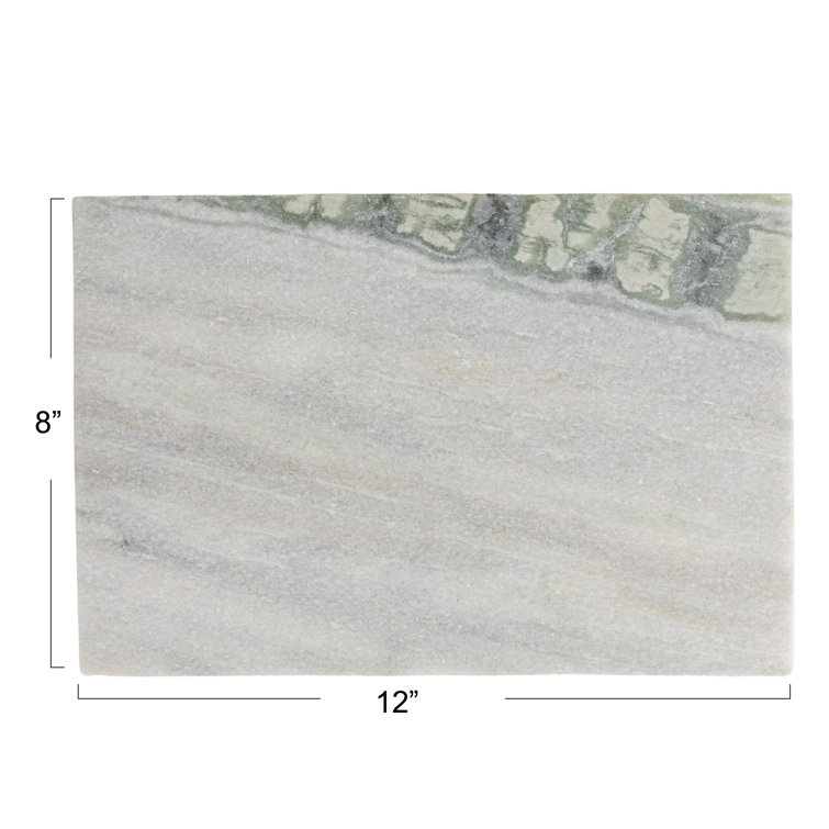 Large Rectangular Gray Marble Cheese Cutting Board