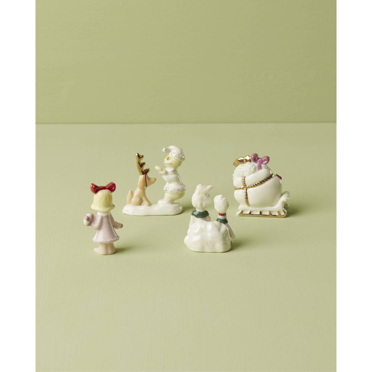 Who-Ville Holiday Cheer 4-Piece Figurine Set