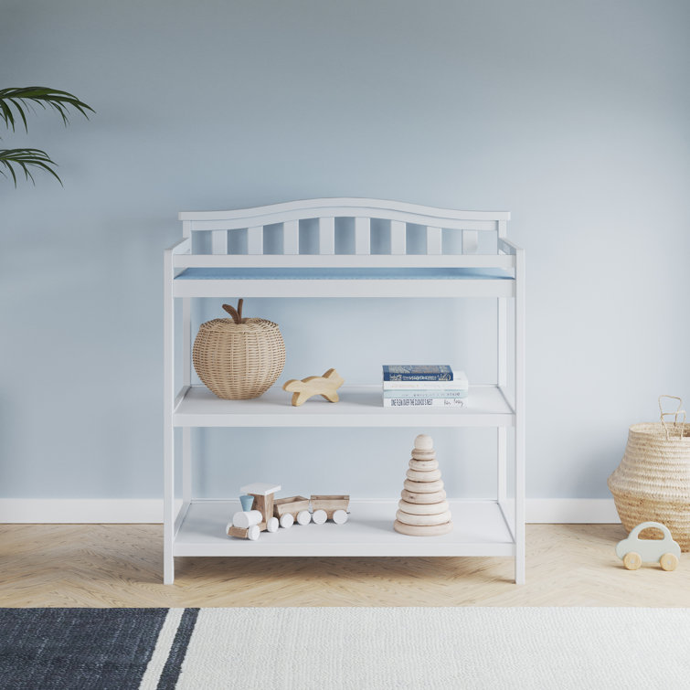 Camden Child Craft Arch Top Changing Table with Pad