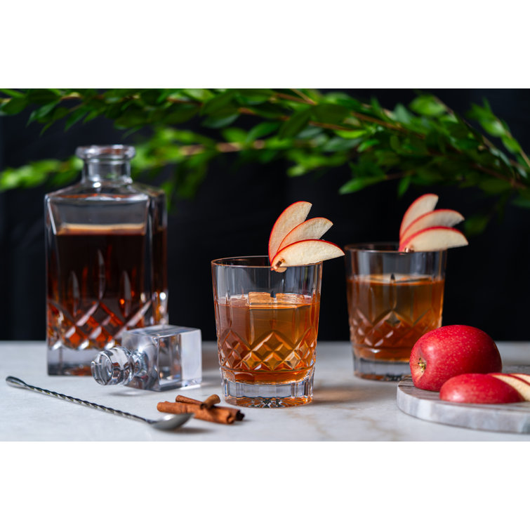 Lismore Heritage 10.5 oz Crystal Whiskey Glass Set