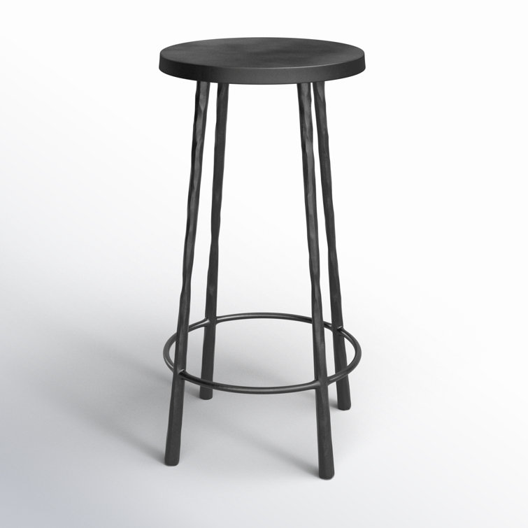 Westwood 26" Hammered Gunmetal Iron Counter Stool