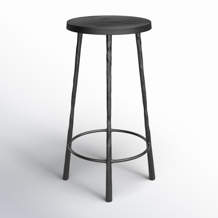 Westwood 26" Hammered Gunmetal Iron Counter Stool