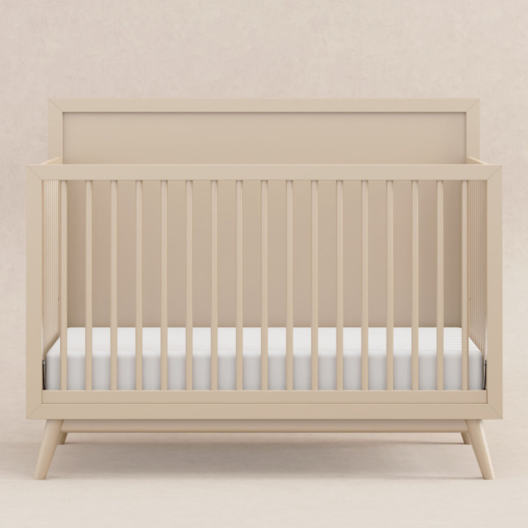Palma Taupe Sustainable Wood 4-in-1 Convertible Crib