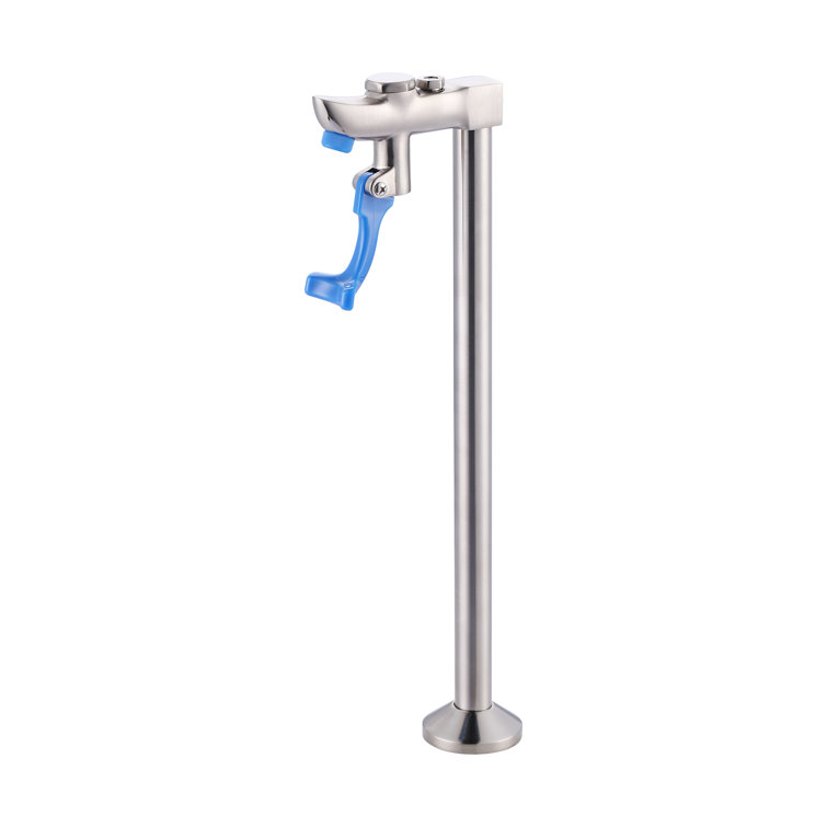 Brushed Nickel Commercial Single Handle Pot Filler Faucet