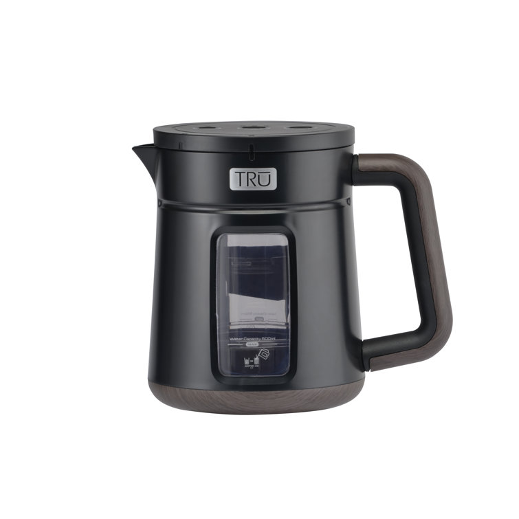 TRU Black BPA-Free Rapid Cold Brew Coffee Maker