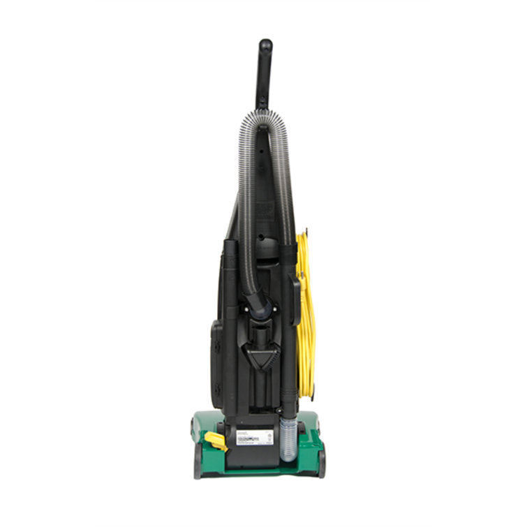 Green Heavy Duty Commercial Upright Vacuum Cleaner with Dual Motors