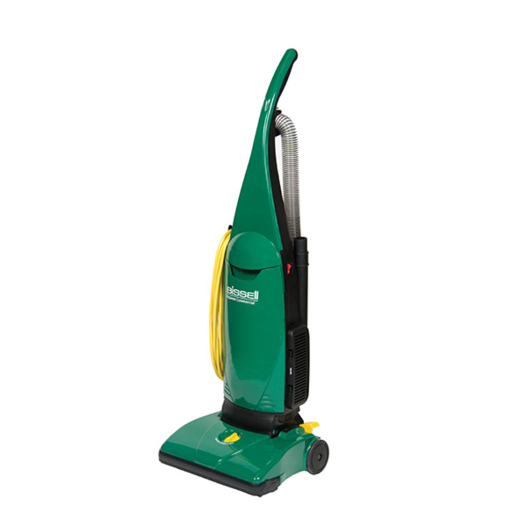 Green Heavy Duty Commercial Upright Vacuum Cleaner with Dual Motors