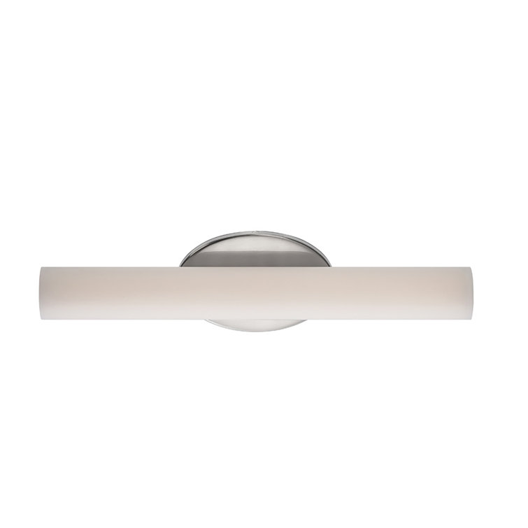 Loft 18" Brushed Nickel Outdoor LED Flush Mounted Sconce
