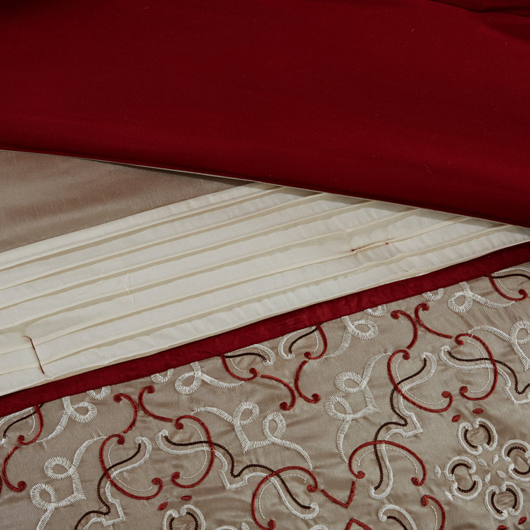 Madison Park Essentials Embroidered 24 Piece Room in a Bag Comforter Set