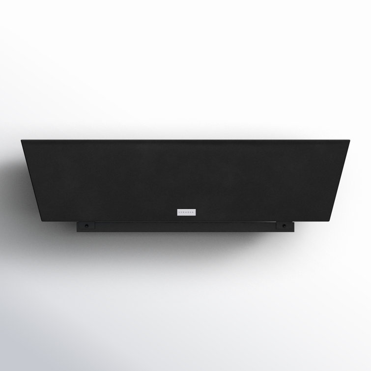 Black 36" Recycled Plastic Railing Planter Box