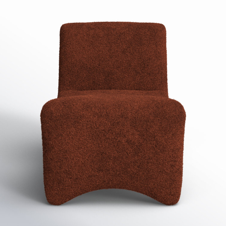 Cardiff Auburn Contemporary Glove Accent Chair