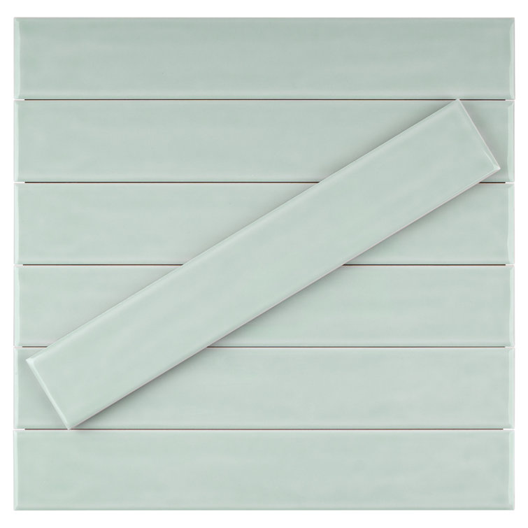 Fern Green 2x12 Polished Ceramic Subway Wall Tile