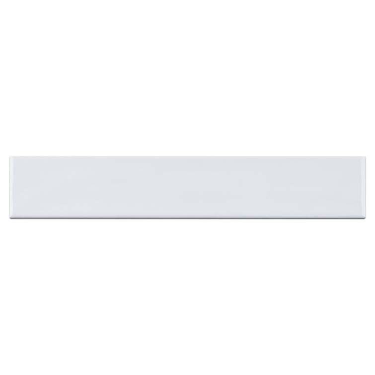 White Glossy Ceramic 3x12 Subway Wall Tile